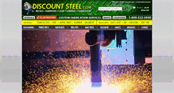 Desktop Screenshot of discountsteel.com